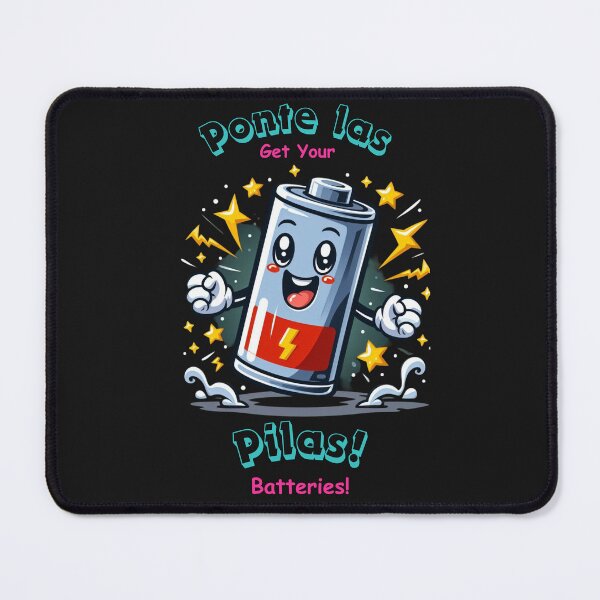 Item preview, Get Your Batteries! Motivational Quote, Energy, Strength, Positive Attitude, Inspirational Quote, Mexican Sayings, Positive Message, Motivational Clothing, Funny Message designed and sold by ChidaStore.