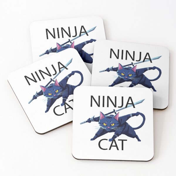 Item preview, Ninja Cat designed and sold by designsoftinaa.