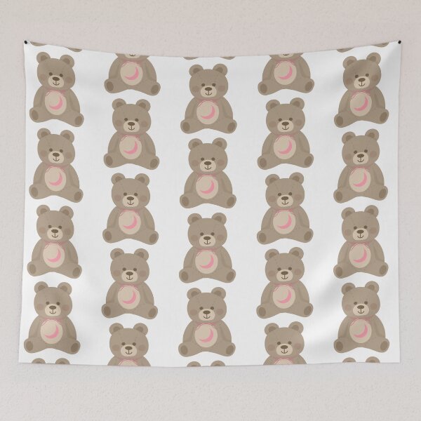 Item preview, moon teddy bear designed and sold by Camille Albers.