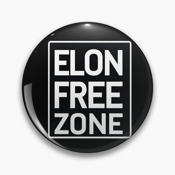 Item preview, Anti-Elon – Elon Free Zone –  Sticker  designed and sold by HCNDesign.