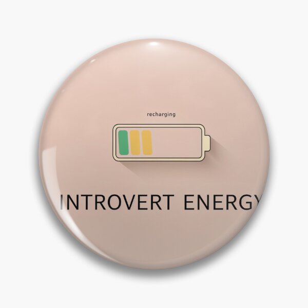 Item preview, Funny Introvert Energy Shirt | Recharge Mode Minimalist Design designed and sold by Collision19.
