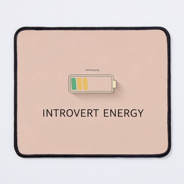 Item preview, Funny Introvert Energy Shirt | Recharge Mode Minimalist Design designed and sold by Collision19.