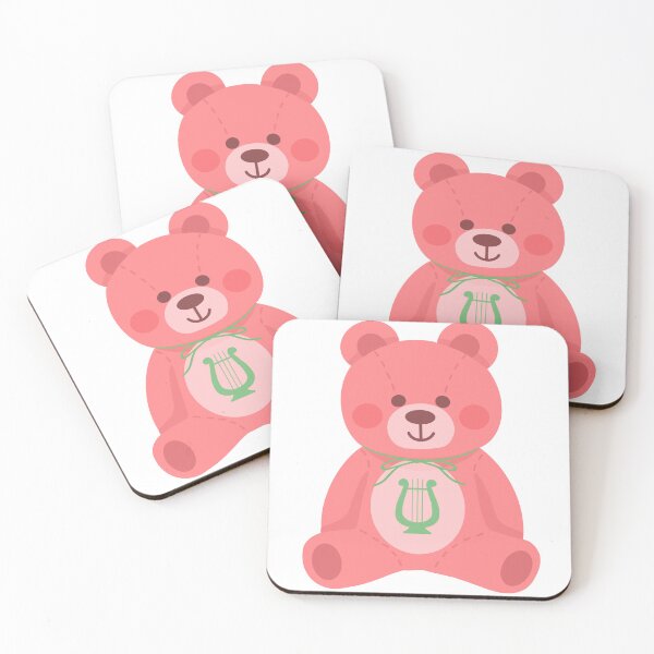 Item preview, lyre teddy bear designed and sold by Camille Albers.