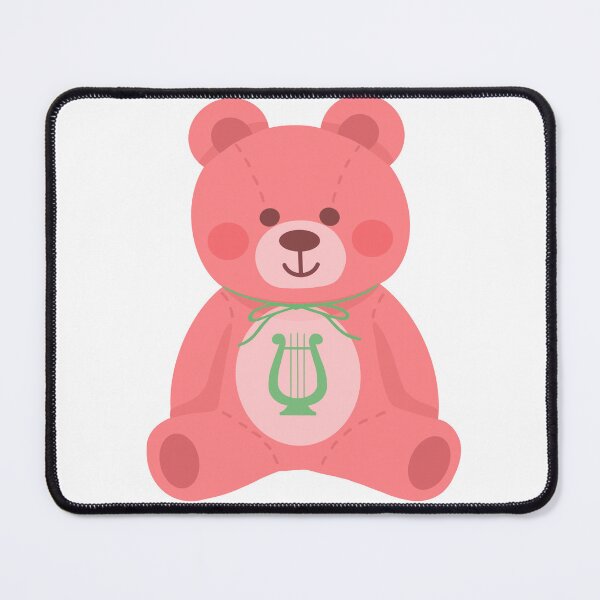 Item preview, lyre teddy bear designed and sold by Camille Albers.