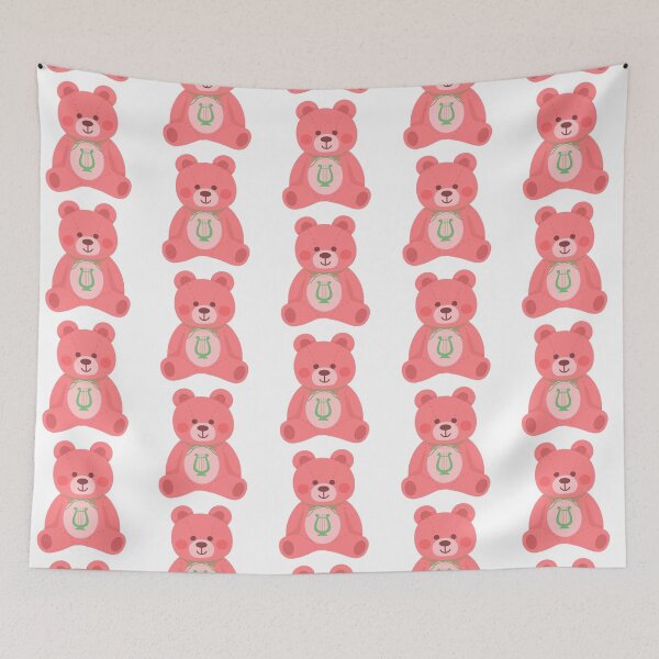 Item preview, lyre teddy bear designed and sold by Camille Albers.