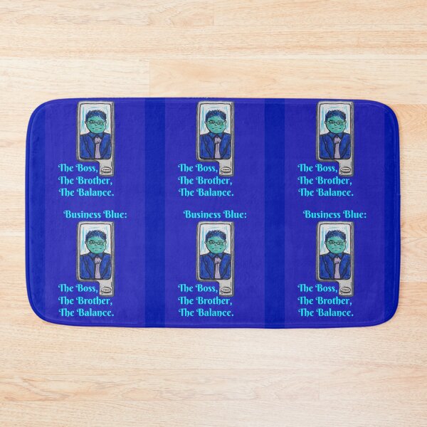 Item preview, Business Blue: The Boss, The Brother, The Balance. designed and sold by Sibyl-Arts.