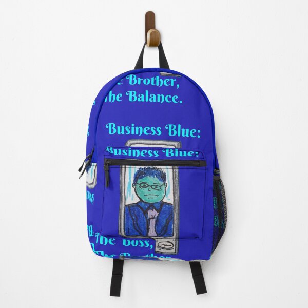 Item preview, Business Blue: The Boss, The Brother, The Balance. designed and sold by Sibyl-Arts.