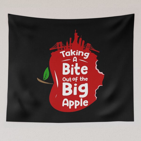 Item preview, Taking A Bite Out Of The Big Apple designed and sold by Cityscape-Guy.