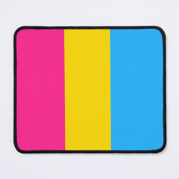 Item preview, Vertical Repeating Pansexual Pride Flag Pattern designed and sold by LiveLoudGraphic.