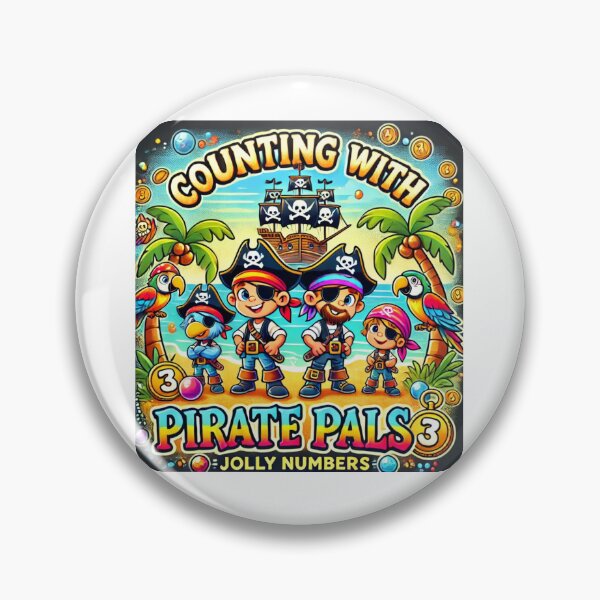Item preview, counting with pirate pals designed and sold by zillyx.