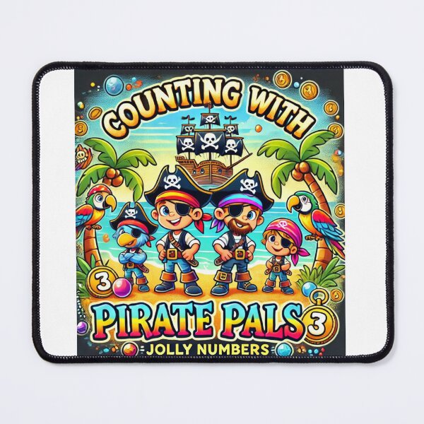 Item preview, counting with pirate pals designed and sold by zillyx.
