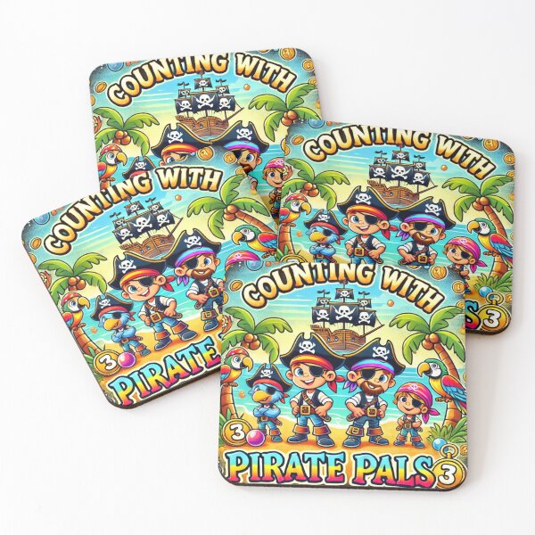 Item preview, counting with pirate pals designed and sold by zillyx.