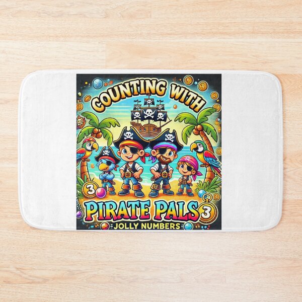 Item preview, counting with pirate pals designed and sold by zillyx.