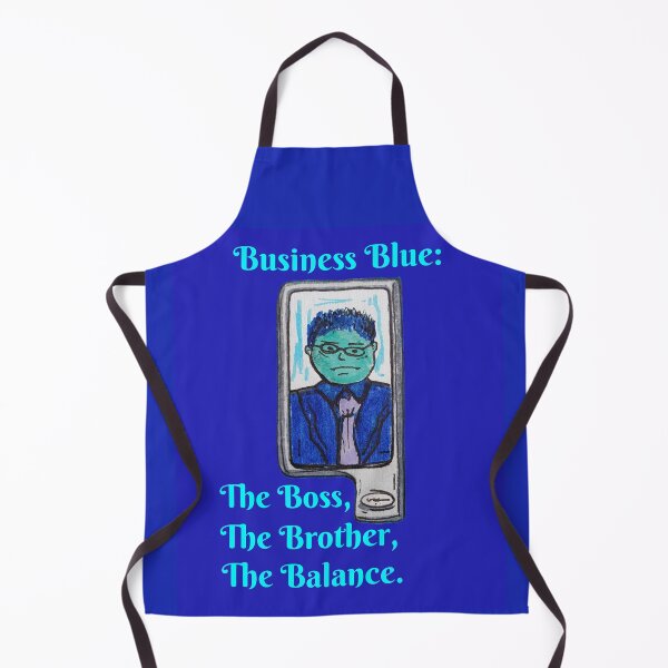Item preview, Business Blue: The Boss, The Brother, The Balance. designed and sold by Sibyl-Arts.