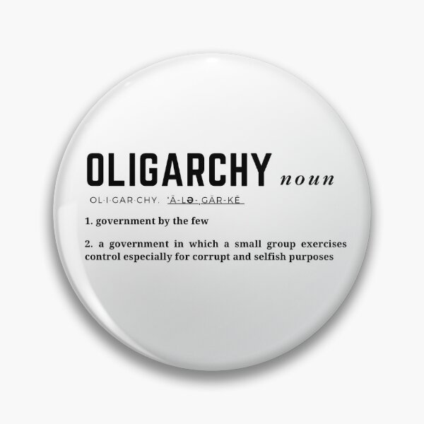 Item preview, OLIGARCHY definition designed and sold by Creative Liberty Designs.