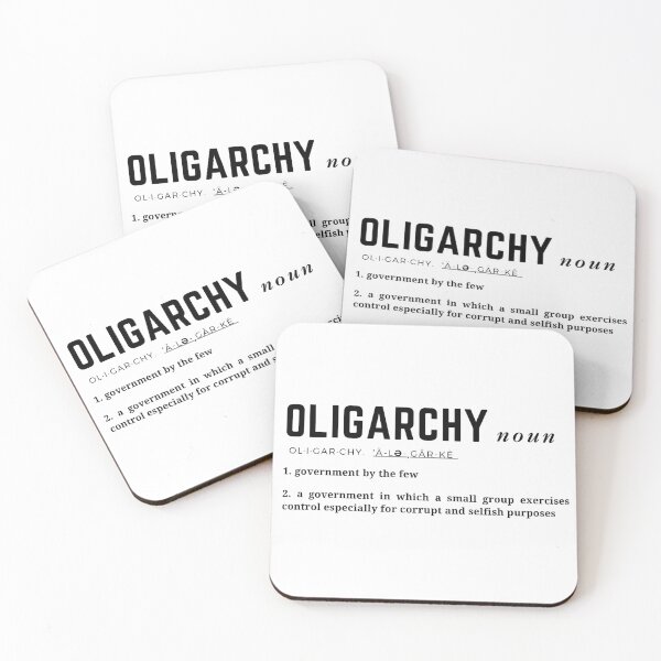 Item preview, OLIGARCHY definition designed and sold by Creative Liberty Designs.