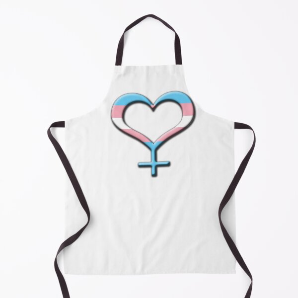 Item preview, Heart-Shaped Transgender Pride Female Gender Symbol designed and sold by LiveLoudGraphic.