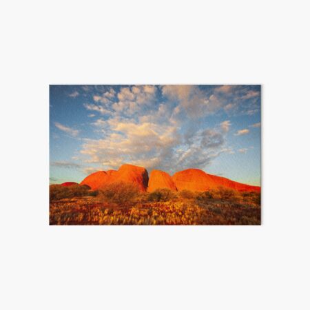 Kata Tjuta (The Olgas), Sunset, Northern Territory, Australia Art Board Print