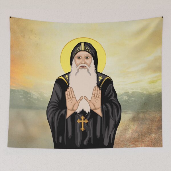 Item preview, Saint Makarios the Great designed and sold by MarinaAtef.