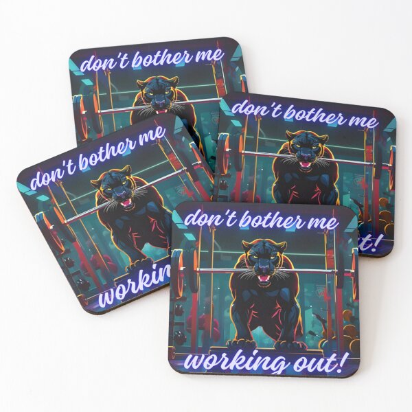 Item preview, dont bother me, working out! workout motivation designed and sold by Xymera.