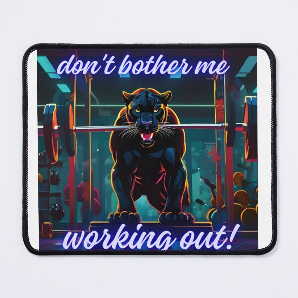 Item preview, dont bother me, working out! workout motivation designed and sold by Xymera.