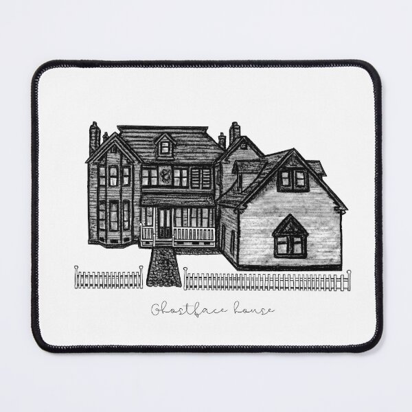 Item preview, In Woodsboro, the home of Stu Macher - Calligraphy designed and sold by Atropa Parcae.