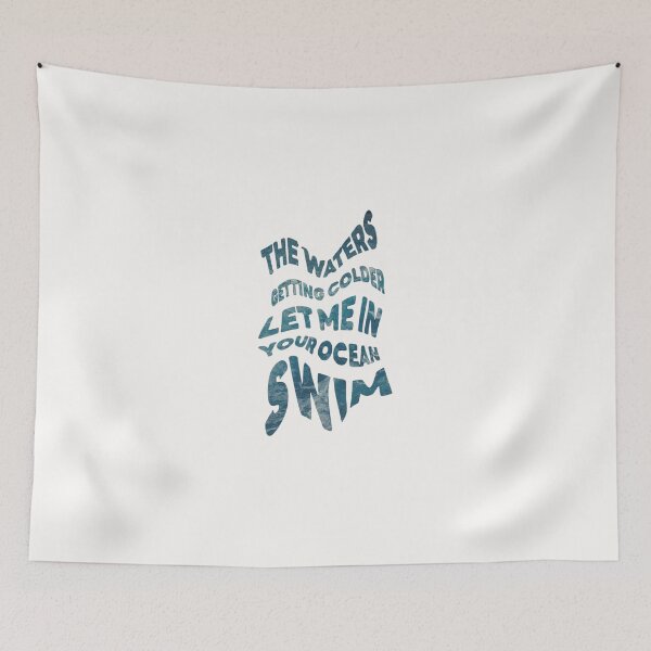 Item preview, The Waters Getting Colder Let Me In Your Ocean Swim designed and sold by artbystephm.