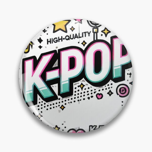 Item preview, K-Pop | Bold Korean Music Fan Typography Design designed and sold by Mena Collection.