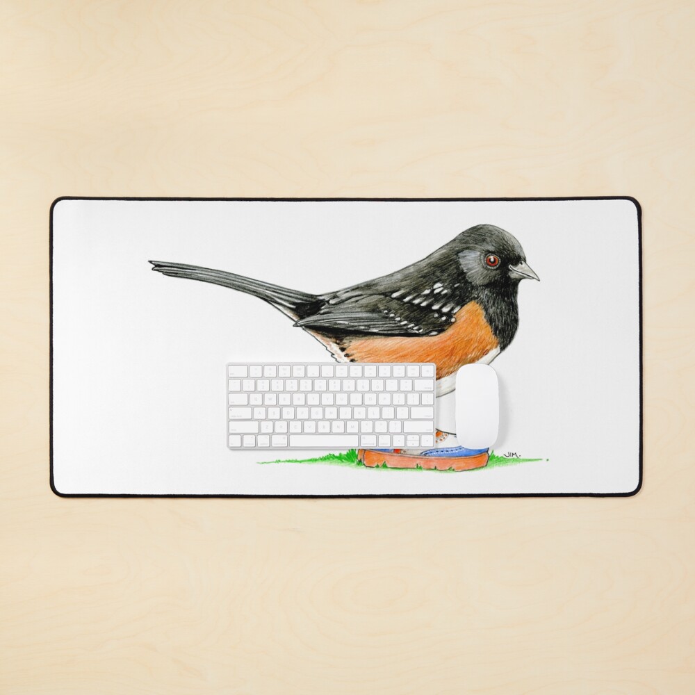 Item preview, Desk Mat designed and sold by JimsBirds.