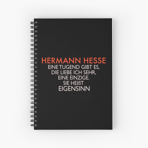 Artikel-Vorschau von Hermann Hesse Zitat Eigensinn , designt und verkauft von Boogosh.