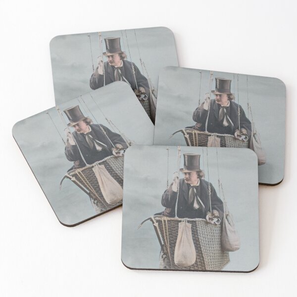 Item preview, Félix Nadar en globo designed and sold by 19th Century in Color.
