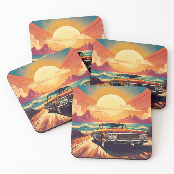 Item preview, Hot Rod Sunset Cruise by the Ocean - 01 designed and sold by lapart.