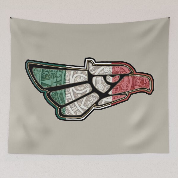 Item preview, Aztec Mexican Eagle flag designed and sold by studioss76.
