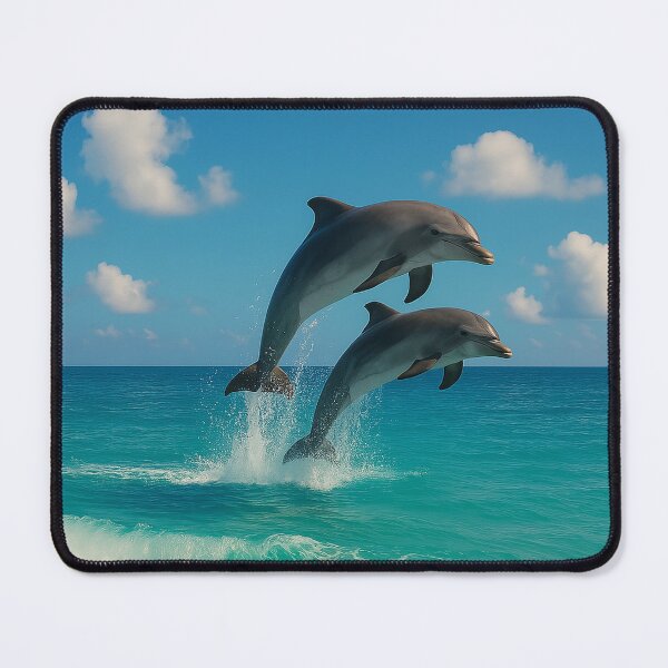 Item preview, Dolphin Joy – Dance of the Ocean Spirit designed and sold by SoulPrints by Beata.
