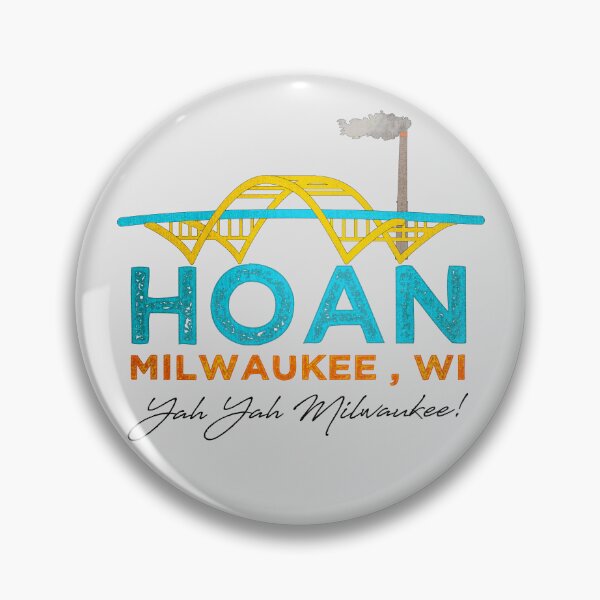 Item preview, Milwaukee Hoan Bridge • Yah Yah Milwaukee, WI!  designed and sold by MKE Rhine Maiden  •  Grumble Services, LLC..