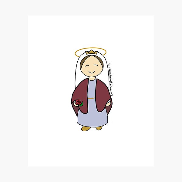 Item preview, St. Elizabeth of Hungary designed and sold by aeisberg.