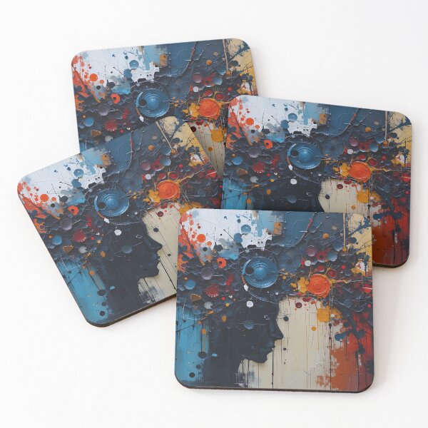 Item preview, Human Emotions – Expressionist Abstract Art designed and sold by Dino-Lune.