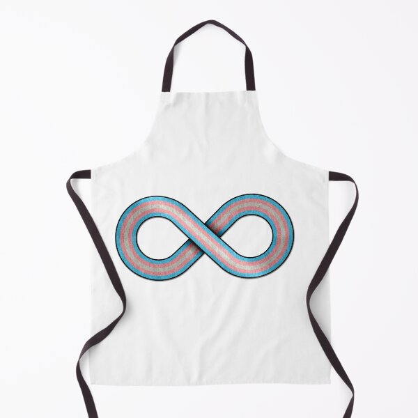 Item preview, Large Infinity Vector Symbol Striped with Transgender Pride Flag designed and sold by LiveLoudGraphic.