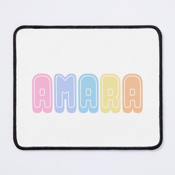 Item preview, Amara Name Colorful designed and sold by designbycecilia.