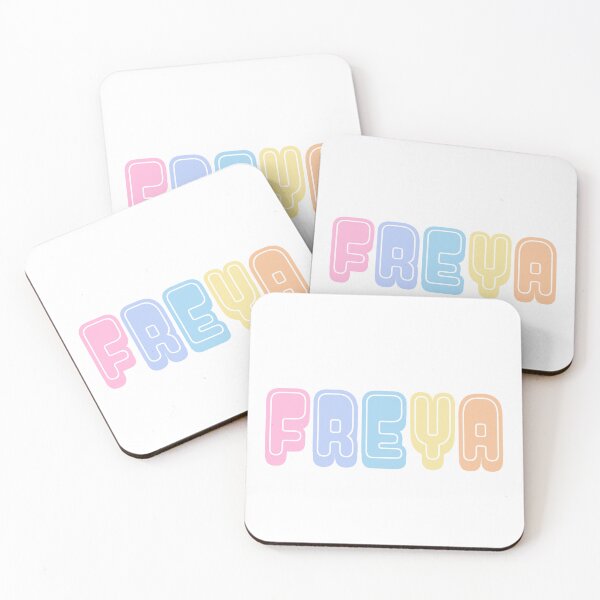 Item preview, Freya Name Colorful designed and sold by designbycecilia.