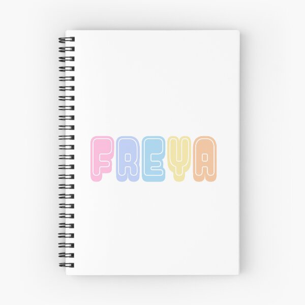 Item preview, Freya Name Colorful designed and sold by designbycecilia.