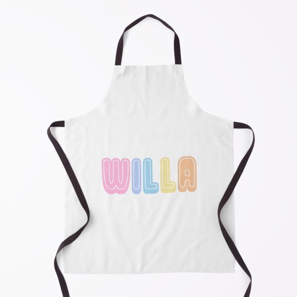Item preview, Willa Name Colorful designed and sold by designbycecilia.
