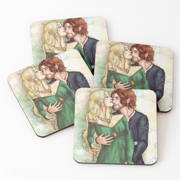 Item preview, the dark lord & lady of light  designed and sold by Rumcherry Art.