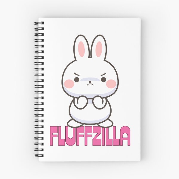 Item preview, Fluffzilla (Rabbit) designed and sold by extrememaggie.
