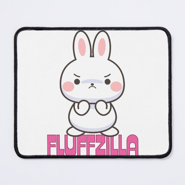 Item preview, Fluffzilla (Rabbit) designed and sold by extrememaggie.