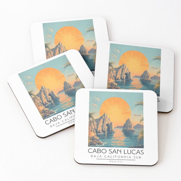 Item preview, A Vintage Illustration of Cabo San Lucas - Mexico  designed and sold by GoodOldVintage.