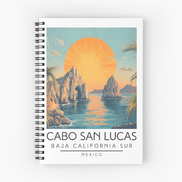 Item preview, A Vintage Illustration of Cabo San Lucas - Mexico  designed and sold by GoodOldVintage.