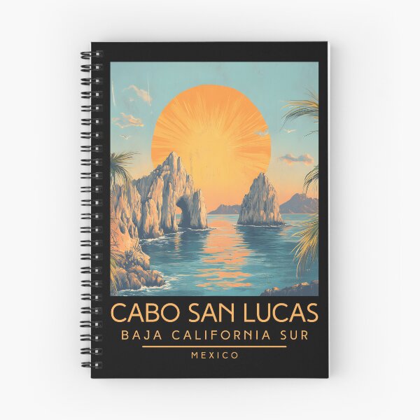 Item preview, A Vintage Illustration of Cabo San Lucas - Mexico  designed and sold by GoodOldVintage.