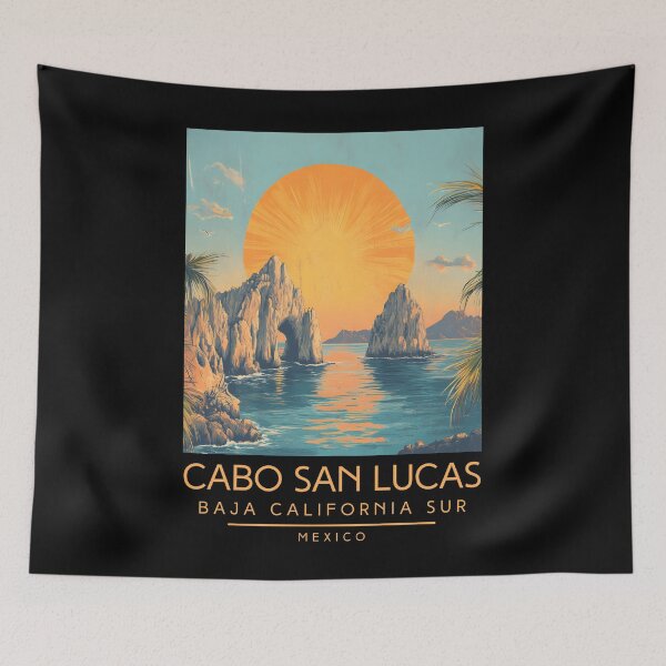 Item preview, A Vintage Illustration of Cabo San Lucas - Mexico  designed and sold by GoodOldVintage.