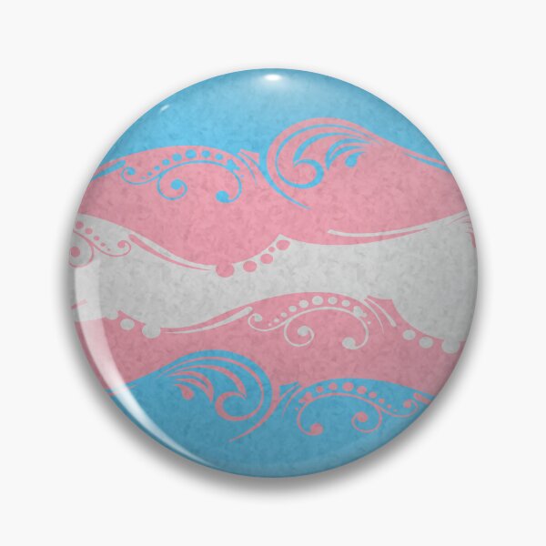 Item preview, Fancy Swooped and Swirled Transgender Pride Flag Background designed and sold by LiveLoudGraphic.